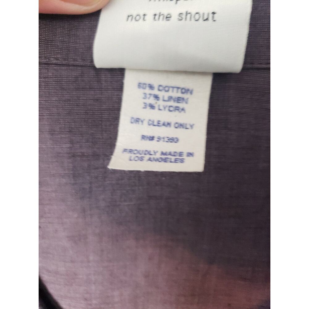 Spirithouse Button Down Top/Blazer Jacket M Cotto… - image 5